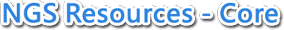 NGS Resources - Core
