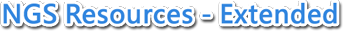 NGS Resources - Extended